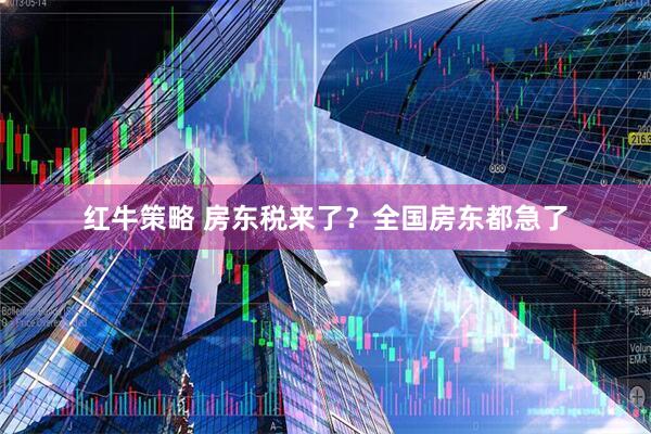红牛策略 房东税来了？全国房东都急了